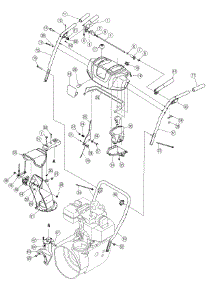 Handle Assembly parts for Mtd Pro Snow Thrower 31AE6GLF795 / 2006 from AppliancePartsPros.com
