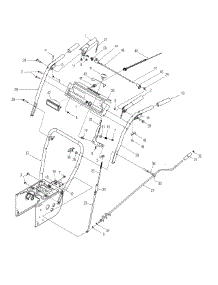 Handle & Controls parts for Mtd Pro Snow Thrower 31AE6LFH718 / 2005 from AppliancePartsPros.com