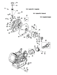 478-Sub Crankcase parts for Mtd Pro Snow Thrower 31AH64FG795 / 2013 from AppliancePartsPros.com