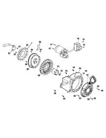 478-Sub Starting System & Blower Housing parts for Mtd Pro Snow Thrower 31AH64FG795 / 2013 from AppliancePartsPros.com