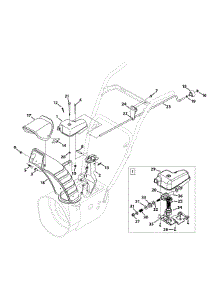 Extended Chute parts for Mtd Pro Snow Thrower 31AH65FH795 / 2011 from AppliancePartsPros.com