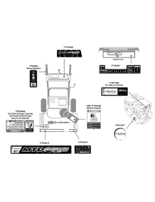Label Map 31Ah65fh795 parts for Mtd Pro Snow Thrower 31AH65FH795 / 2011 from AppliancePartsPros.com