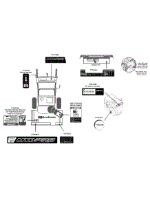 Label Map 31Ah65fh795 parts for Mtd Pro Snow Thrower 31AH65FH795 / 2012 from AppliancePartsPros.com