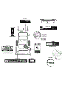 Label Map 31Am66fg795 parts for Mtd Pro Snow Thrower 31AM66FG795 / 2015 from AppliancePartsPros.com