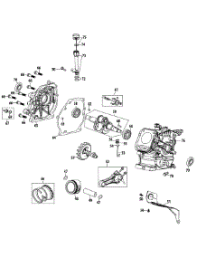 265-Ju-11 Crankcase parts for Mtd Pro Snow Thrower 31AS2S1E795 / 2011 from AppliancePartsPros.com