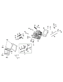 265-Ju-11 Cylinder Head parts for Mtd Pro Snow Thrower 31AS2S1E795 / 2011 from AppliancePartsPros.com