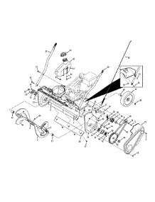 Drive System & Auger Assembly parts for Mtd Pro Snow Thrower 31AS2S1E795 / 2014 from AppliancePartsPros.com