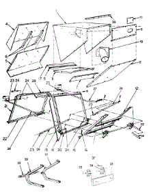 Catcher parts for Mtd Pro Z-Force 590-542-195 from AppliancePartsPros.com