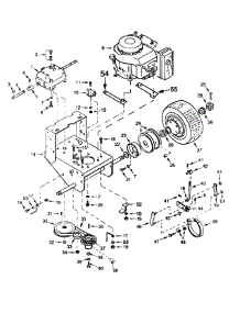 Engine Deck parts for Mtd Pro Wide Area Mower 55AD210Q195 from AppliancePartsPros.com