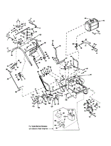 Handle Assembly parts for Mtd Pro Wide Area Mower 55AD210Q195 from AppliancePartsPros.com