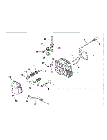 Kohler Engine Head, Valve & Breather Style A parts for Mtd Pro Wide Area Mower 55AD210Q195 from AppliancePartsPros.com