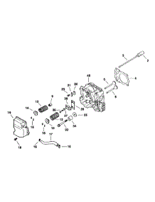 Kohler Engine Head, Valve & Breather Style B parts for Mtd Pro Wide Area Mower 55AD210Q195 from AppliancePartsPros.com