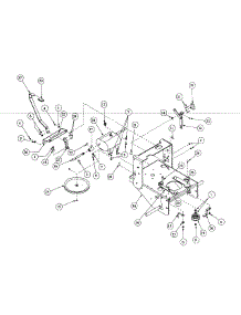 Deck Assembly Narrow Track parts for Mtd Pro Wide Area Mower 55AD210Q195 / 2000 from AppliancePartsPros.com