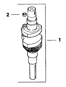 Kohler Engine Crankshaft parts for Mtd Pro Wide Area Mower 55AD210Q195 / 2000 from AppliancePartsPros.com