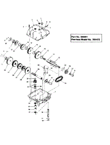 Transmission parts for Mtd Pro Wide Area Mower 55AD210Q195 / 2000 from AppliancePartsPros.com