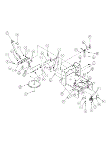 Deck Assembly Narrow Track parts for Mtd Pro Wide Area Mower 55AD210Q195 / 2001 from AppliancePartsPros.com