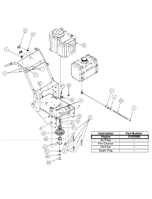 Engine Assembly parts for Mtd Pro Wide Area Mower 55AD210Q195 / 2001 from AppliancePartsPros.com