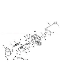 Kohler Engine Head, Valve & Breather Style B parts for Mtd Pro Wide Area Mower 55AD210Q195 / 2001 from AppliancePartsPros.com