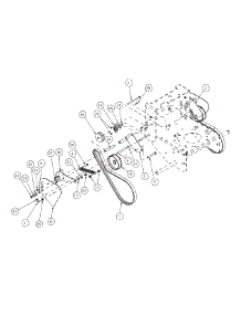 Vari-Touch Drive Assembly parts for Mtd Pro Wide Area Mower 55AD210Q195 / 2001 from AppliancePartsPros.com
