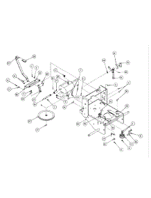 Deck Assembly Standard Track parts for Mtd Pro Wide Area Mower 55AE210R195 / 2000 from AppliancePartsPros.com