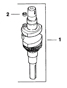 Kohler Engine Crankshaft parts for Mtd Pro Wide Area Mower 55AE210R195 / 2000 from AppliancePartsPros.com