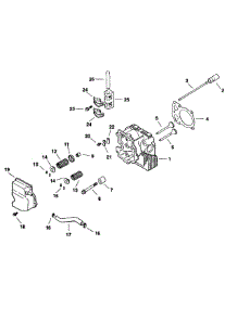 Kohler Engine Head, Valve & Breather Style A parts for Mtd Pro Wide Area Mower 55AE210R195 / 2001 from AppliancePartsPros.com