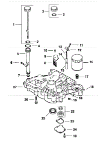 Kohler Engine Oil Pan, Lubrication & Filter parts for Mtd Pro Wide Area Mower 55AE210R195 / 2001 from AppliancePartsPros.com