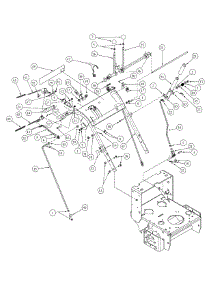 Standard Handle Assembly parts for Mtd Pro Wide Area Mower 55AE331R195 from AppliancePartsPros.com