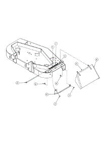 Chute Assembly parts for Mtd Pro Wide Area Mower 55AE231S195 / 2000 from AppliancePartsPros.com