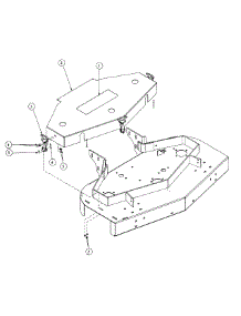 Cover Assembly parts for Mtd Pro Wide Area Mower 55AE231S195 / 2000 from AppliancePartsPros.com