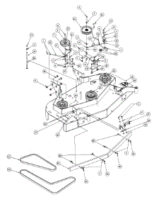 Deck Assembly parts for Mtd Pro Wide Area Mower 55AE231S195 / 2000 from AppliancePartsPros.com