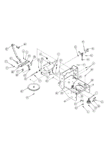 Deck Assembly Standard Track parts for Mtd Pro Wide Area Mower 55AE231S195 / 2000 from AppliancePartsPros.com