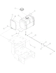 Standard Tank Assembly parts for Mtd Pro Wide Area Mower 55AE331S195 from AppliancePartsPros.com