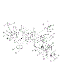 Deck Assembly Standard Track parts for Mtd Pro Wide Area Mower 55AE232M195 / 2000 from AppliancePartsPros.com
