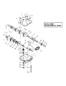 Transmission parts for Mtd Pro Wide Area Mower 55AE232M195 / 2000 from AppliancePartsPros.com