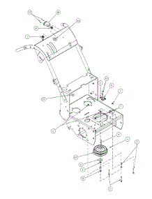 Hydro Vanguard Engine Deck Assy parts for Mtd Pro Wide Area Mower 55AE323S195 from AppliancePartsPros.com