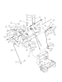 Standard Handle Assembly parts for Mtd Pro Wide Area Mower 55AE323S195 from AppliancePartsPros.com
