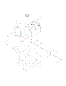 Standard Tank Assembly parts for Mtd Pro Wide Area Mower 55AE323S195 from AppliancePartsPros.com