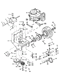 Engine Deck parts for Mtd Pro Wide Area Mower 55AE223T195 from AppliancePartsPros.com
