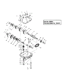 Transmission parts for Mtd Pro Wide Area Mower 55AE223T195 from AppliancePartsPros.com
