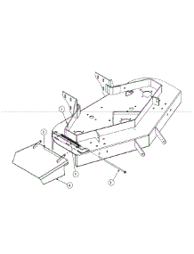 Chute Assembly parts for Mtd Pro Wide Area Mower 55AE223T195 / 2000 from AppliancePartsPros.com