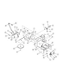 Deck Assembly Standard Track parts for Mtd Pro Wide Area Mower 55AE223T195 / 2000 from AppliancePartsPros.com