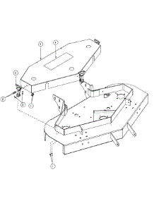 Deck Cover parts for Mtd Pro Wide Area Mower 55AE223T195 / 2000 from AppliancePartsPros.com