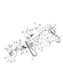Vari-Touch Drive Assembly parts for Mtd Pro Wide Area Mower 55AE223T195 / 2000 from AppliancePartsPros.com