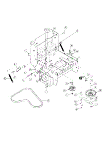 Engine Deck Assembly Wt parts for Mtd Pro Wide Area Mower 55AF3DAM195 from AppliancePartsPros.com