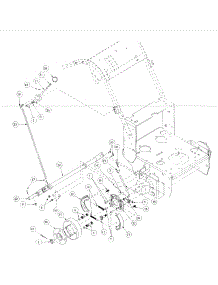 Hydro Brake Assembly Wt parts for Mtd Pro Wide Area Mower 55AF3DAM195 from AppliancePartsPros.com