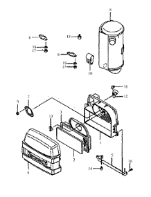 Kawasaki Air Filter & Muffler parts for Mtd Pro Wide Area Mower 55AF3DAM195 from AppliancePartsPros.com