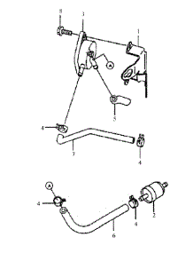 Kawasaki Fuel Delivery System parts for Mtd Pro Wide Area Mower 55AF3DAM195 from AppliancePartsPros.com