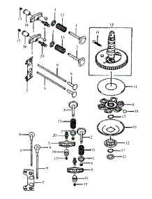 Kawasaki Valve & Camshaft parts for Mtd Pro Wide Area Mower 55AF3DAM195 from AppliancePartsPros.com