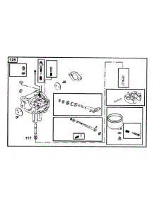 B&S Carburetor Group (Part 2) parts for Mtd Pro Wide Area Mower 55AF3C5M195 from AppliancePartsPros.com